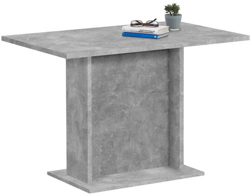 FMD Jídelní stůl 110 cm betonově šedý - Jídelní stůl - Main image