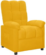 SHUMEE polohovací křeslo, umělá kůže, cappuccino, 338838 - Křeslo