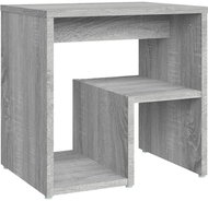 Noční stolek šedý sonoma 40 × 30 × 40 cm kompozitní dřevo - Night Stand