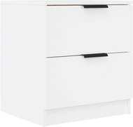 Noční stolek bílý kompozitní dřevo - Night Stand