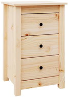 Noční stolek 40 × 35 × 61,5 cm masivní borové dřevo - Night Stand