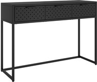 Konzolový stolek černý 106 × 35 × 75 cm ocel - Console Table
