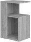 Odkladací stolík sivý sonoma 36 × 30 × 56 cm kompozitné drevo - Odkladací stolík