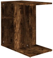 Odkládací stolek kouřový dub 50×30×50 cm kompozitní dřevo - Side Table