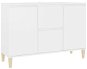 Príborník biely 103,5 × 35 × 70 cm drevotrieska - Príborník