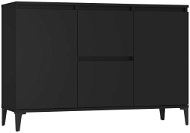 Příborník Příborník černý 104 × 35 × 70 cm dřevotříska - Příborník