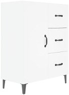 Príborník Príborník biely 69,5 × 34 × 90 cm kompozitné drevo - Příborník