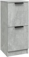 Příborník betonově šedý 30 × 30 × 70 cm kompozitní dřevo - Příborník