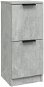 Příborník Příborník betonově šedý 30 × 30 × 70 cm kompozitní dřevo - Příborník