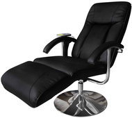 Massage Chair Massage chair black faux leather - Masážní křeslo