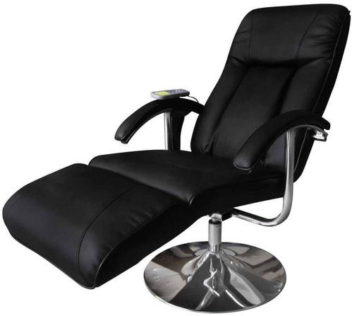 Massage chair black faux leather - Massage Chair - Main image