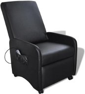 Massage chair black faux leather - Massage Chair