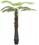 Artificial Palm with Flowerpot 253cm Green - Artificial Flower