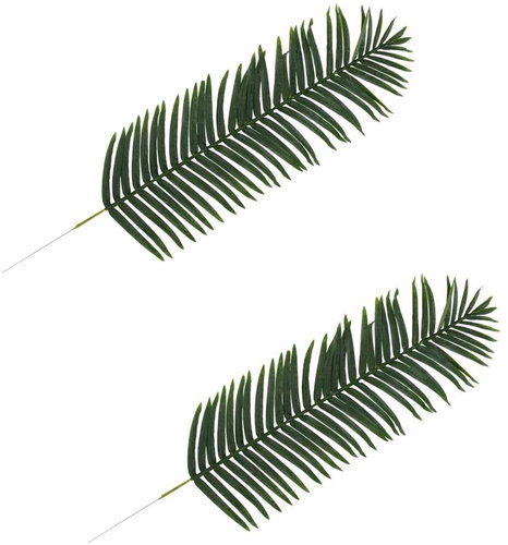 Artificial Palm Leaves 2 pcs Green 160cm - Artificial Flower - Main image