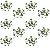 Artificial Ivy Leaves 10 pcs Green and White 70cm - Artificial Flower