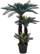 Artificial Japanese Cycad Plant with Green Flowerpot 125cm - Artificial Flower
