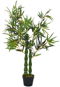 Artificial Bamboo Plant with Flowerpot Green 110cm - Artificial Flower