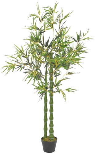 Artificial Bamboo Plant with Flowerpot Green 160cm - Artificial Flower - Main image