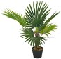 Umelá rastlina palma s kvetináčom zelená 70 cm - Umelý kvet