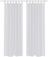 White Translucent Curtains - 2 pcs - 140 x 225cm - Drape