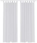 White Translucent Curtains - 2 pcs - 140 x 245cm - Drape