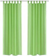 Apple Green Translucent Curtains - 2 pcs - 140 x 175cm - Drape