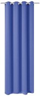 Zatemňovací závěs s kovovými oky, 270x245 cm, modrý - Záves