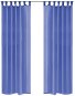 Drape Voile Curtains, 2 pcs, 140x225cm, Royal Blue - Závěs