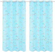 Children's Blackout Curtains with Print 2 pcs 140 x 240cm Zebras - Drape
