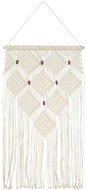 Macramé Wall Curtain 40 x 80cm Cotton - Drape
