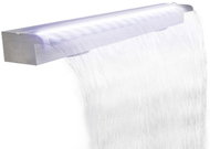 Rectangular pool fountain with LED stainless steel 120 cm - Pool Fountain