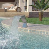 Bazénová fontána, nerezová ocel, 64x30x52 cm, stříbrná - Zahradní fontána