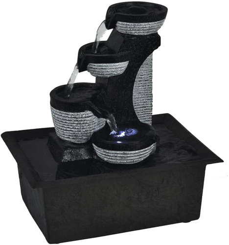 Interior fountain with LED lighting, polyresin - Room Fountain - Main image