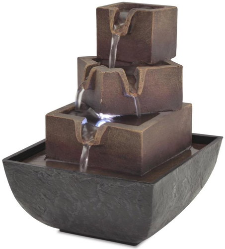 Interior fountain with LED lighting polyresin - Room Fountain - Main image