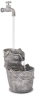 Fountain with tap and buckets, polyresin - Garden Fountain
