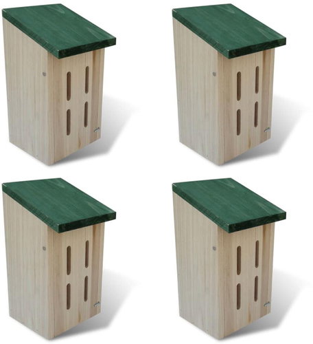 Butterfly Booths 14 x 15 x 22cm, Set of 4 pcs - Nesting Box - Main image