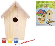 Esschert Design DIY Birdhouse and Colours 14.8x11.7x20cm KG145 - Nesting Box