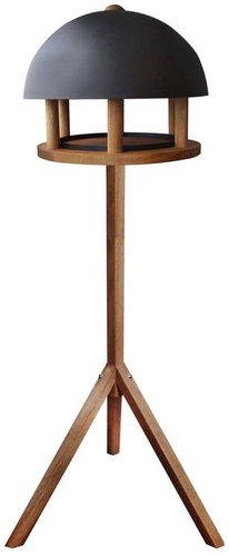 Esschert Design Bird Feeder Round Steel Roof FB429 - Bird Feeder - Main image