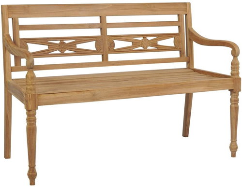 Batavia Bench 150cm Teak - Garden Bench - Main image
