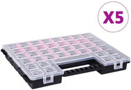 Component Boxes 5 pcs Adjustable Compartments 385 x 283 x 50cm - Storage Box