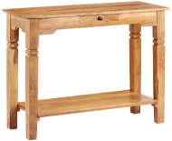 Konzolový stolek 100 x 40 x 76 cm masivní akáciové dřevo - Konzolový stolek