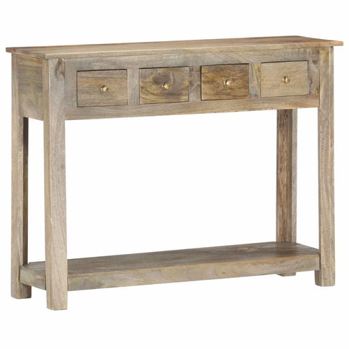 Console Table 110 x 30 x 76cm Solid Mango - Console Table - Main image