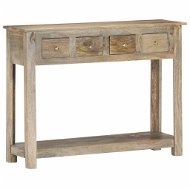 Konzolový stolek 110 x 30 x 76 cm masivní mangovníkové dřevo - Konzolový stolík