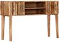 Konzolový stolík 120 × 35 × 76 cm masívne akáciové drevo - Konzolový stolík