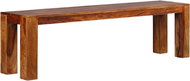 Lavice, masivní sheesham, 160x35x45 cm - Lavice