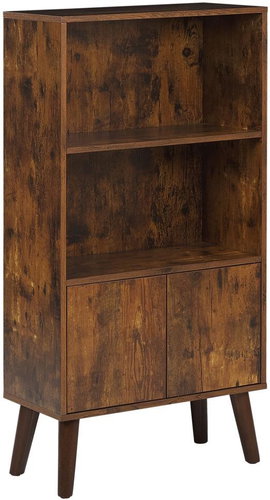 Knihovna z tmavého dřeva VICOSA, 236762 - Shelving Unit - Main image