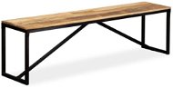 Lavice z masivního mangovníkového dřeva 160 x 35 x 45 cm - Lavice