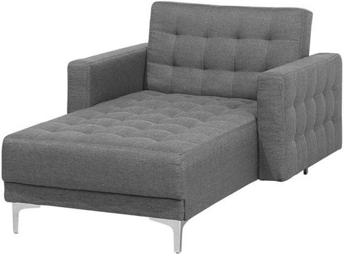 SHUMEE relaxační křeslo se stoličkou, samet a PVC, krémově bílé, 327851 - Křeslo - Main image