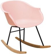 Houpací růžová židle HARMONY, 101996 - Křeslo
