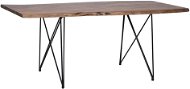  Dřevěný hnědý jídelní stůl 180 x 90 cm MUMBAI, 161062 - Jídelní stůl